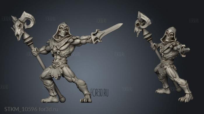 Those Wonderful HE Man Skulldor stl model for CNC