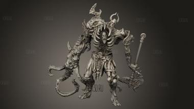 Порождение Воина 3d stl модель для ЧПУ