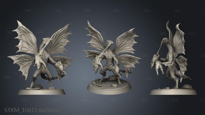 Elven Grace Fairy Dragon Ancient stl model for CNC