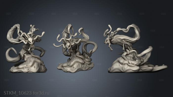 Sons Midnight Form Spawn Attacking stl model for CNC