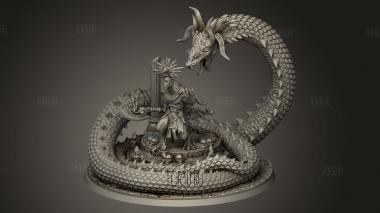 Сеет Змей Каин,Лидер 3d stl модель для ЧПУ