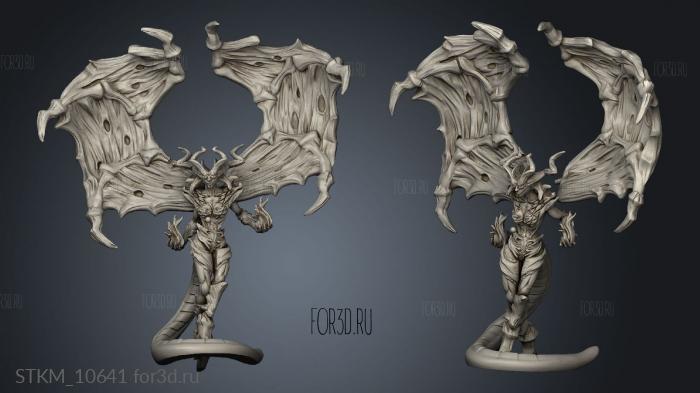 The Lost Cave Mother Demons stl model for CNC