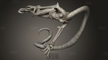 Дремлющий Бог 3d stl модель для ЧПУ