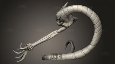 Дремлющий Бог 3d stl модель для ЧПУ