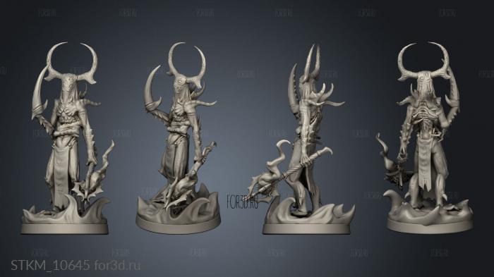 The Dormant God Deceit Fiend stl model for CNC