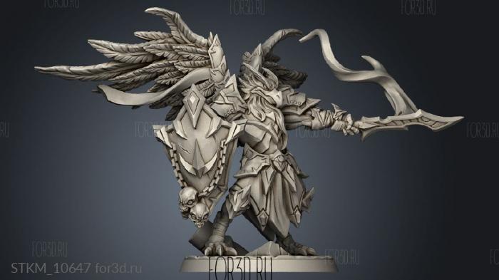 Eye Cult Gryphon Manor Guardian stl model for CNC