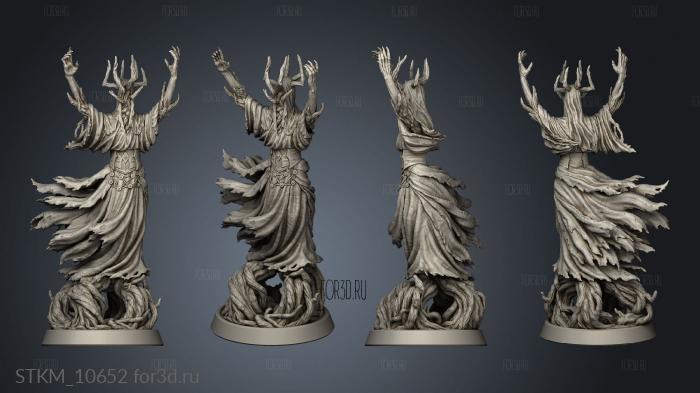 Forest Pilgrim Thorn Lock Druid stl model for CNC