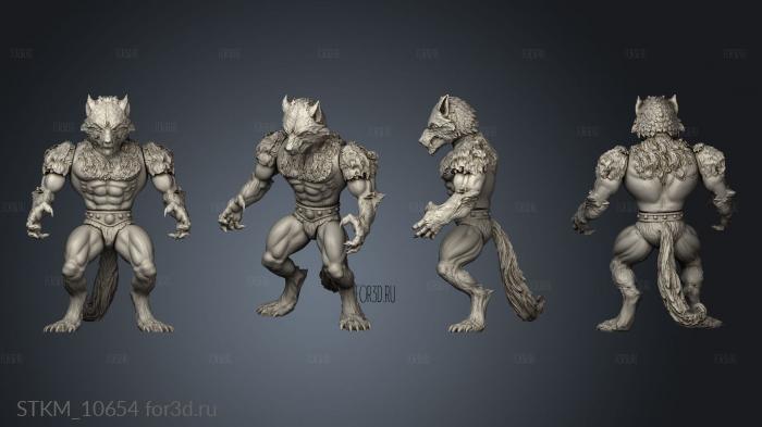  werewolf motu nicolas stl model for CNC