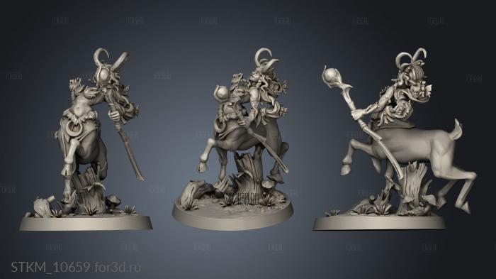 Centaurs centaur druid stl model for CNC