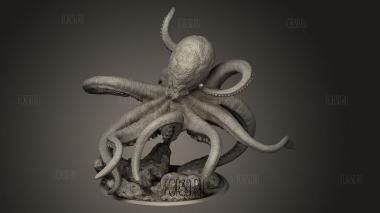 Корабль Кракена 3d stl модель для ЧПУ