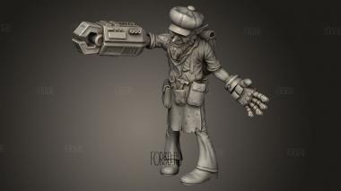 Изобретатель Рунных Бегунов Гоблин 3d stl модель для ЧПУ