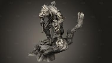 Хамелеоны 3d stl модель для ЧПУ