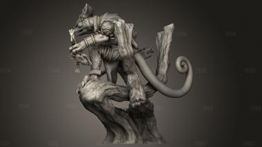 Хамелеоны 3d stl модель для ЧПУ