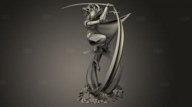 Маления 3d stl модель для ЧПУ