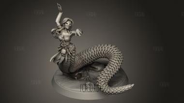 Танец Нага 3d stl модель для ЧПУ