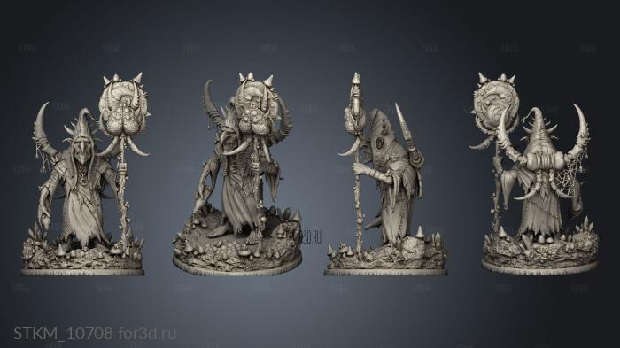 Dark Gods Eternal Gobbo Back stl model for CNC