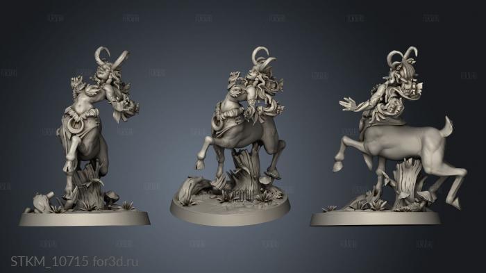 Centaurs centaur druid stl model for CNC