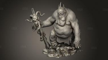 КОРОЛЬ ГОБЛИНОВ 3d stl модель для ЧПУ