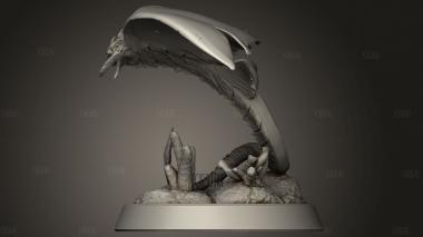 Катится Коту Под Хвост Темный Рэй 3d stl модель для ЧПУ