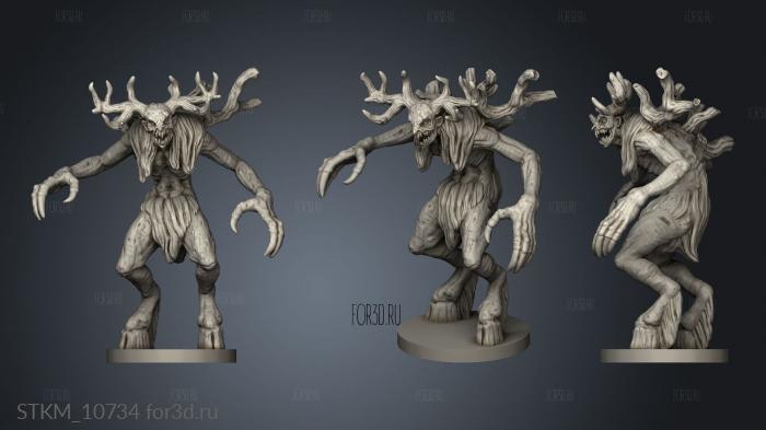 Wendigo stl model for CNC