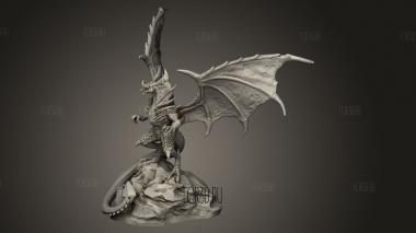 Горящие Земли Гигантский Дракон Кобра Плюс 3d stl модель для ЧПУ