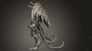 Крылья Бронзового Дьявола из Плоти 3d stl модель для ЧПУ