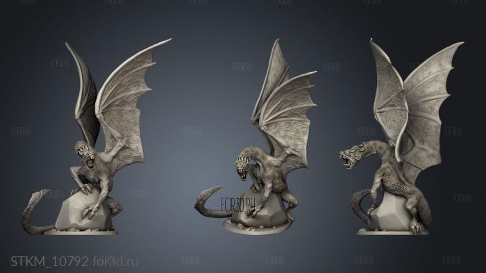 Dragonkin Jabberwocky Jabber Wocky Dragon stl model for CNC