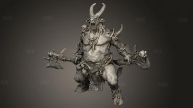 Зверолюди 3d stl модель для ЧПУ