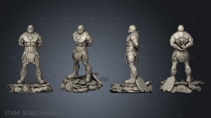 Darkseid stl model for CNC