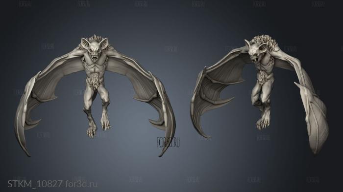 Vampires Bats Bat stl model for CNC