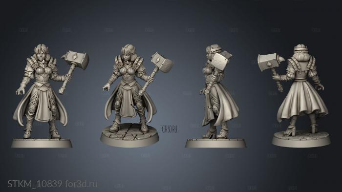 The Royal Guard Maryka stl model for CNC