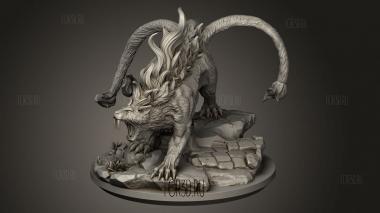 Китайский Белый Тигр 3d stl модель для ЧПУ