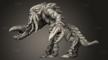 Ктуул 3d stl модель для ЧПУ