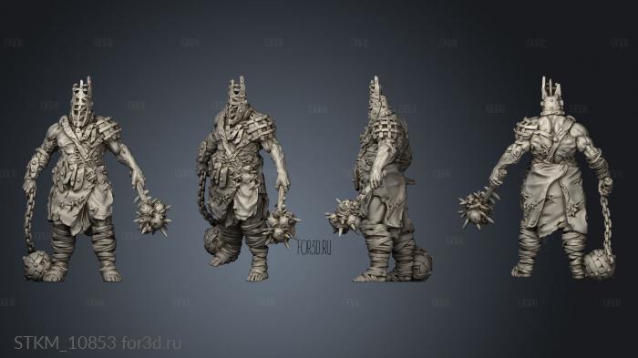 The Cult Flesh mer stl model for CNC