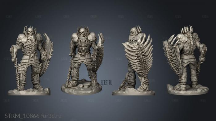 Bone Knight stl model for CNC