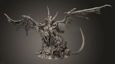 Крыло Ужаса 3d stl модель для ЧПУ