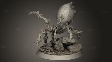 Существо Гигантский Паук 3d stl модель для ЧПУ