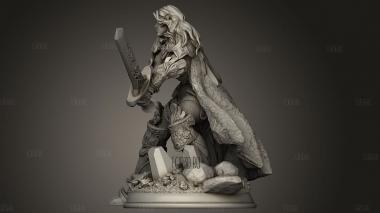 Тающая Мертвая Падающая Луна Сиринлена 3d stl модель для ЧПУ