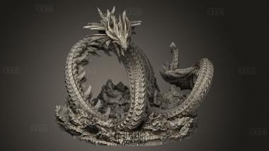 Левиафан 3d stl модель для ЧПУ