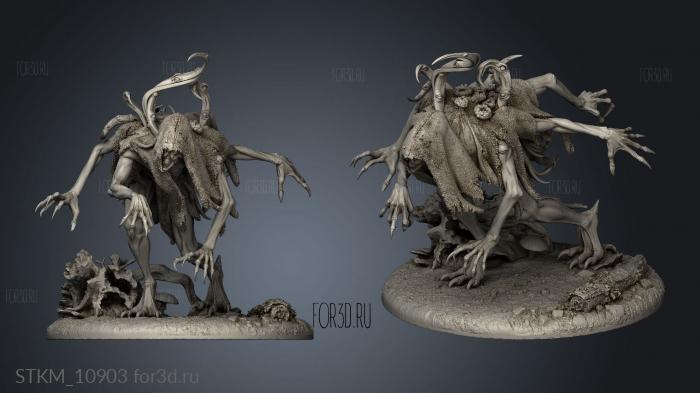 The Worthy Prey Shadow Beast stl model for CNC