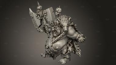 Короли гоблинов,король бэйн 3d stl модель для ЧПУ