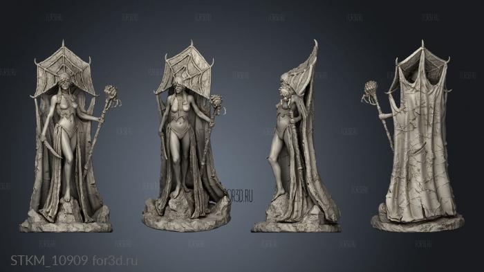 priestess stl model for CNC