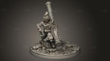 Сон Гоку 3d stl модель для ЧПУ