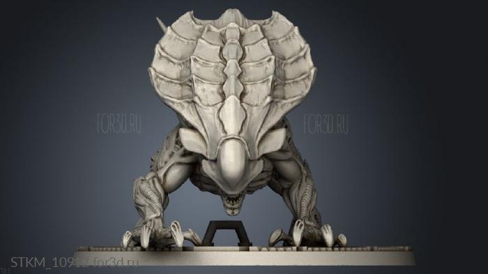 Aliens solo GIGERIAN BROOD RAMMER stl model for CNC