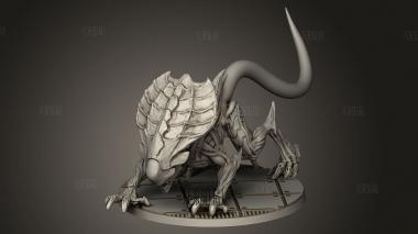 Инопланетяне соло ПРОТАРАНИЛИ ГИГЕРИАНСКИЙ ВЫВОДОК 3d stl модель для ЧПУ