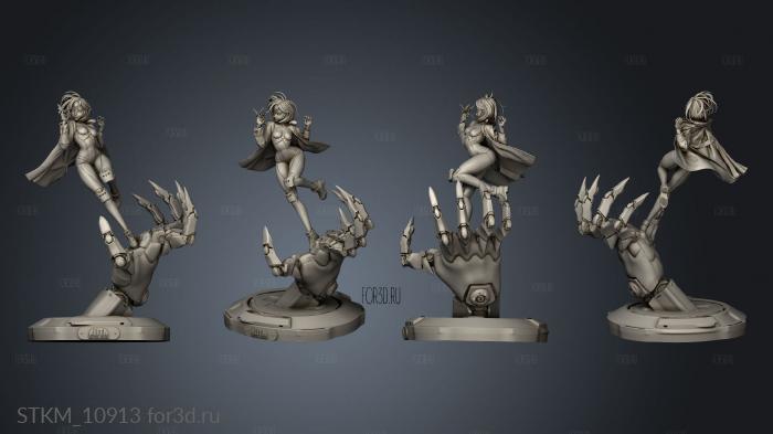 Alita Battle Angel stl model for CNC