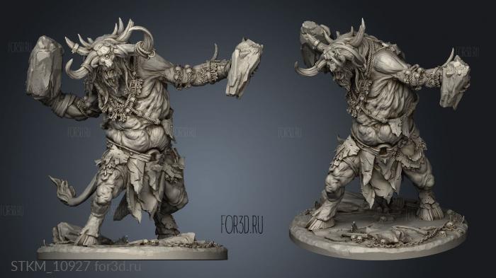 Beastmen Cyrax stl model for CNC