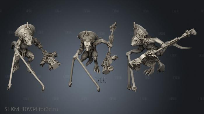 Spinosaurus Rider stl model for CNC