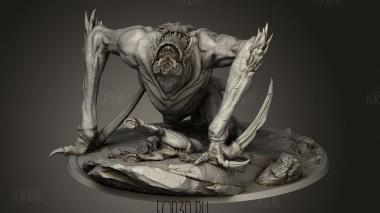 Бессмертные Цепляются За Летучих Мышей,Кричат Летучие Мыши 3d stl модель для ЧПУ