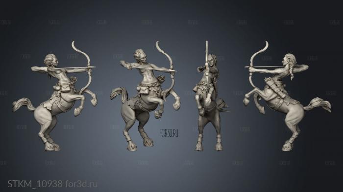 Forest Tribe Centaur Waste stl model for CNC